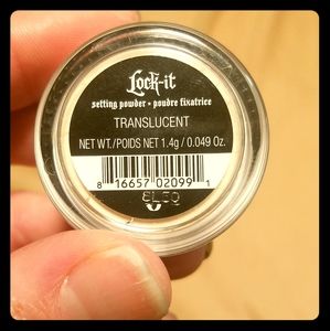 NWT KatVonD Lock It 1.4g Translucent SettingPowder